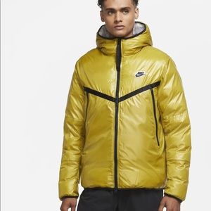 nike gold jacket